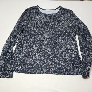 Hang Ten XL UV Protection 50+ Floral Print Long Sleeve Top